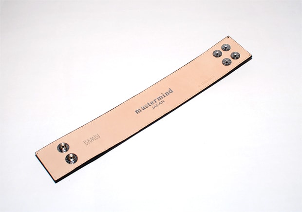 mastermind Japan Leather Bracelet 