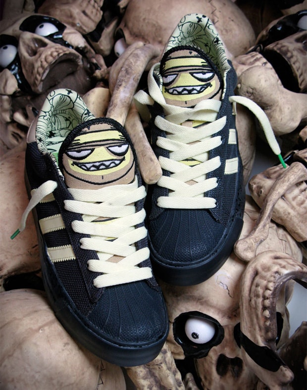 Mysterious Al x adidas Superstar Vulc Sneakers