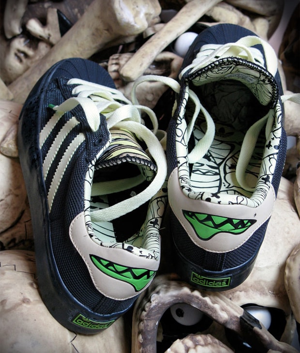 Mysterious Al x adidas Superstar Vulc Sneakers