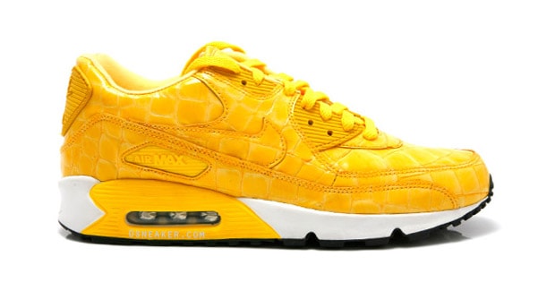 nike-air-max-90-yellow-croc-skin-sneaker