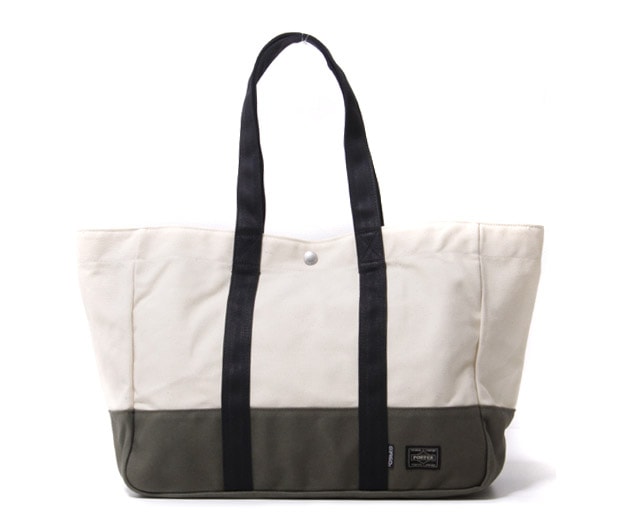 porter-two-tone-canvas-tote-bag