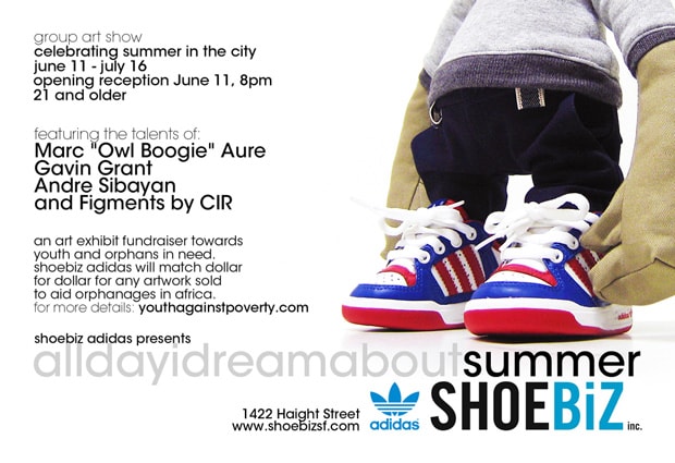 Shoebiz SF & adidas Present "All Day I Dream About Summer" Art Exhibition