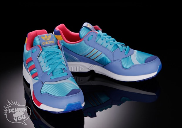 adidas ZX 9000 Light Aqua/Neon Blue