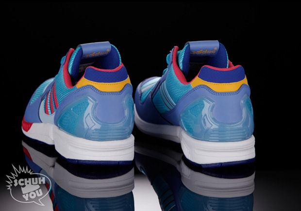 adidas ZX 9000 Light Aqua/Neon Blue