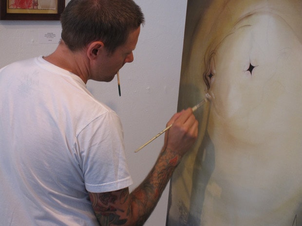 Greg "Craola" Simkins at Gallery 1988 LA