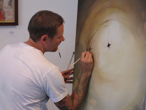 Greg "Craola" Simkins at Gallery 1988 LA