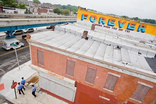 Steve Powers "Love Letter" Project