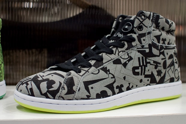 Ubiquity Records x Feiyue High Top Sneakers