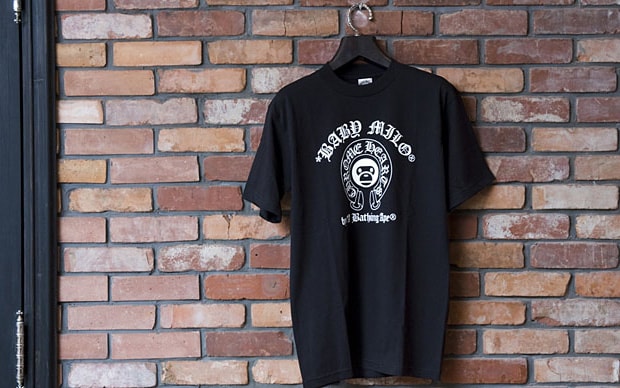 bathing-ape-chrome-hearts-tshirt