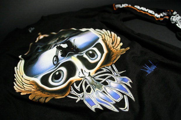 David Mann x FUCT "American Outlaw" T-Shirt Series