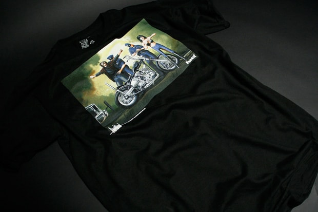 David Mann x FUCT "American Outlaw" T-Shirt Series