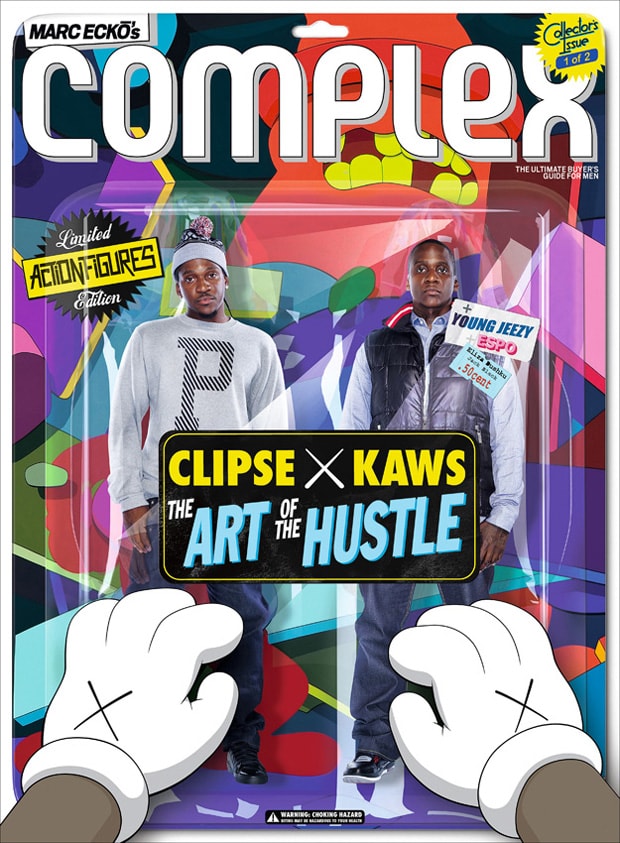 Complex Magazine: Clipse x KAWS 2009 October/November Issue