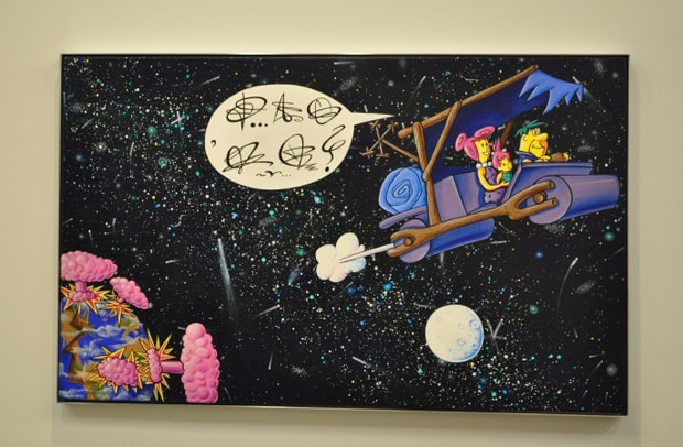 Kenny Scharf "Barberadise" Exhibition Recap