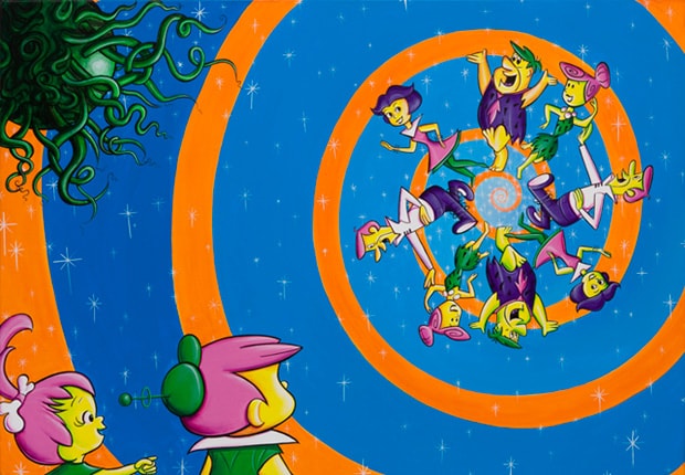 Kenny Scharf "Barberadise" Exhibition Recap