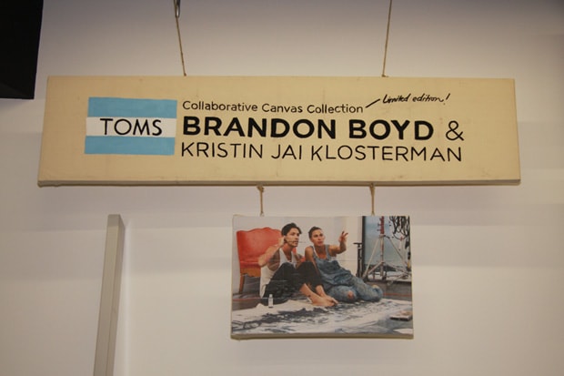 TOMS Collaborative Canvas Collection Launch Recap