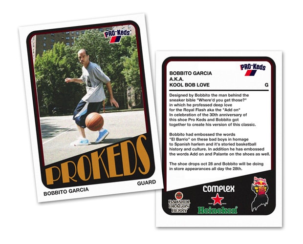 Bobbito Garcia x Pro-Keds Royal Flash Sneakers