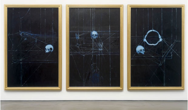damien-hirst-blue-paintings-exhibition