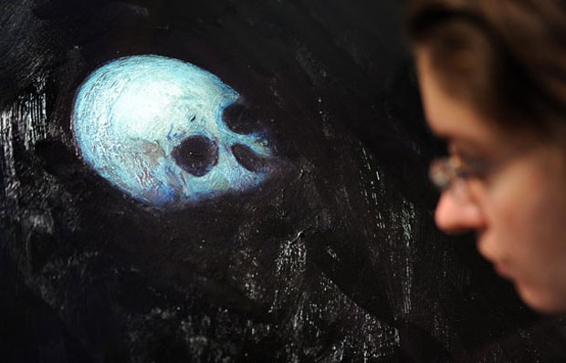 damien-hirst-blue-paintings-exhibition