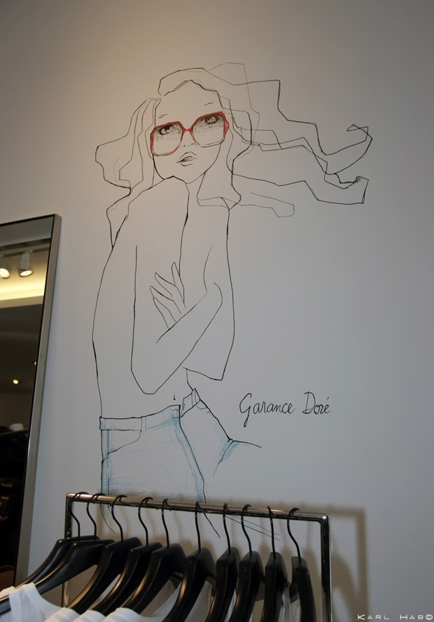 Garance Dore x GAP x colette T-Shirt Series Launch Recap