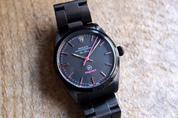 hiroshi-fujiwara-fragment-design-custom-rolex