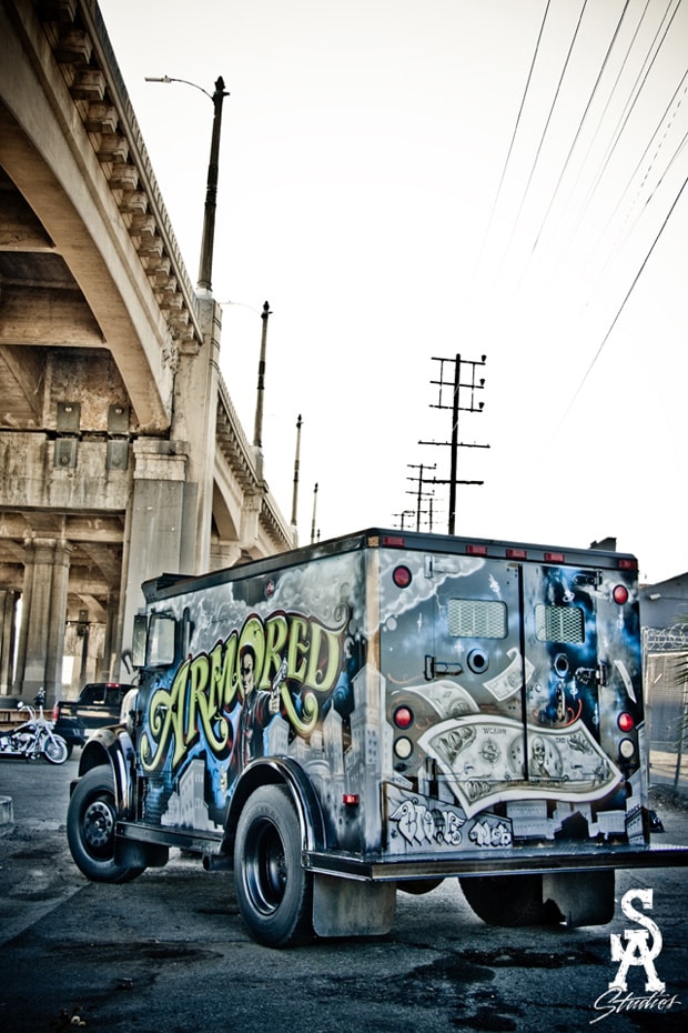 Mr. Cartoon Custom Armored Truck