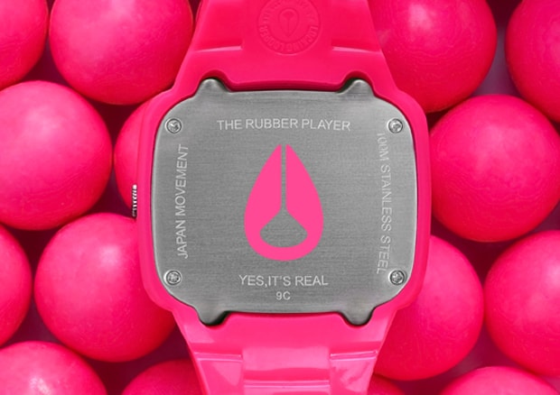 Nixon The Fluro Player Pink Watch