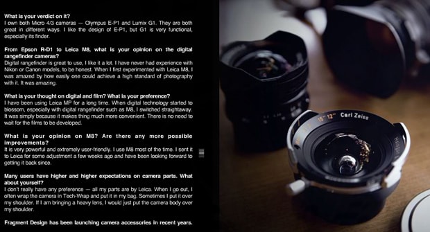 "Our Camera's Life" THINK SILLY Feature with Hiroshi Fujiwara & TK