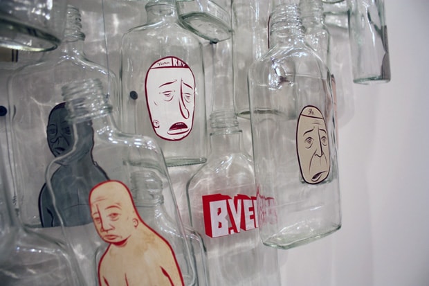barry-mcgee-99-bottle-installation