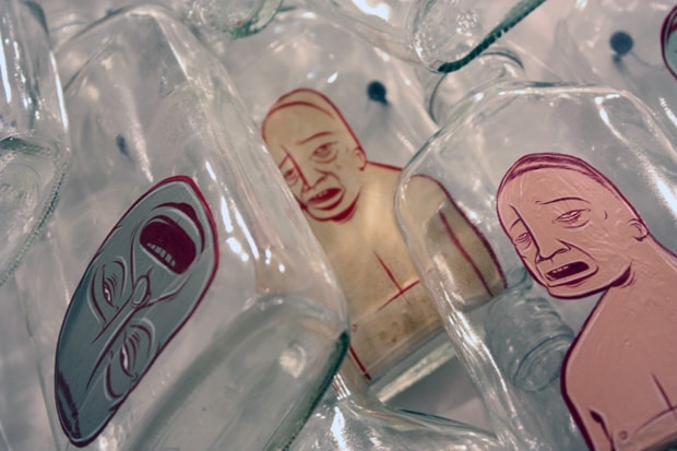 barry-mcgee-99-bottle-installation