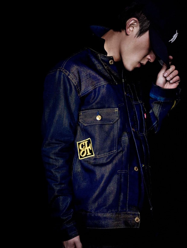 clot-levis-copper-505-denim-gold-jacket