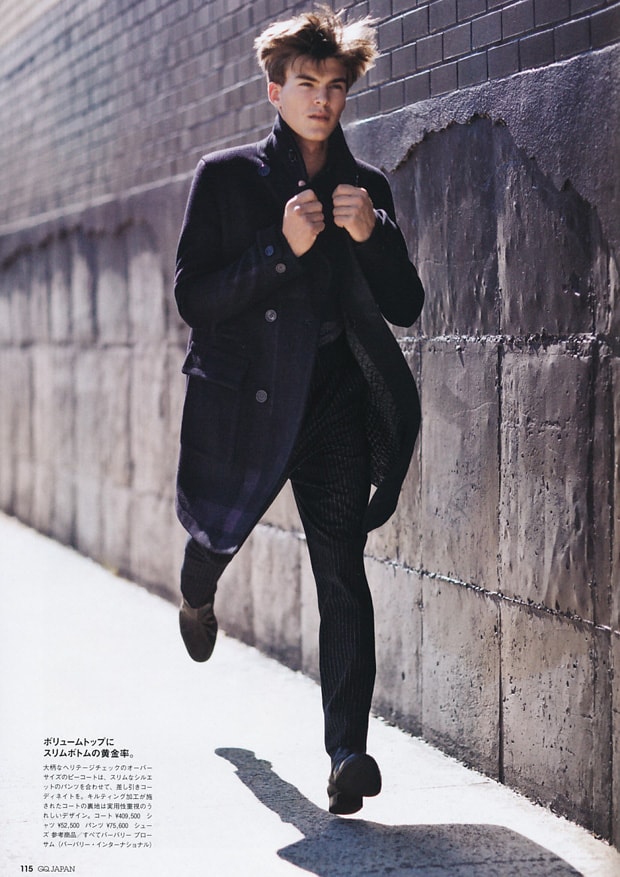 GQ Japan "New British Attitude" Editorial - Burberry Prorsum 2010 Spring/Summer