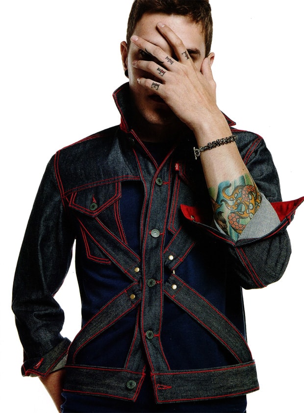 L’Officiel Homme Jean-Paul Gaultier x Levi's Editorial