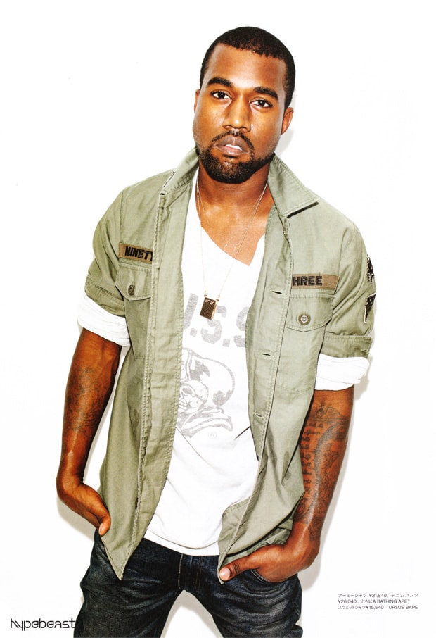 Kanye West for A Bathing Ape Spring 2010 Lookbook