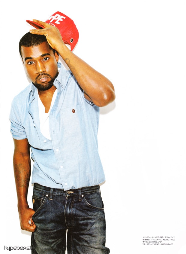 Kanye West for A Bathing Ape Spring 2010 Lookbook