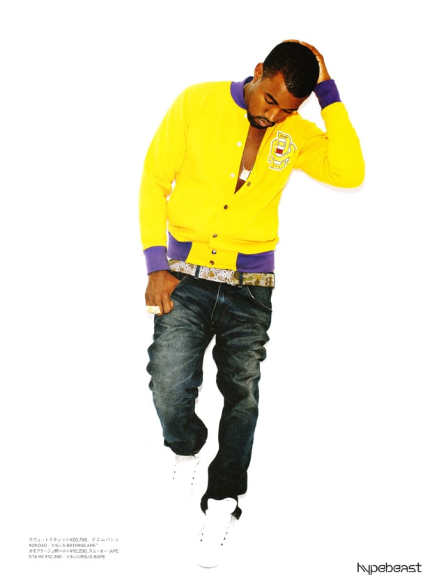 Kanye West for A Bathing Ape Spring 2010 Lookbook