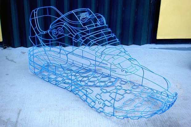 Nike Air Max Sculpture by Benedict Radcliffe