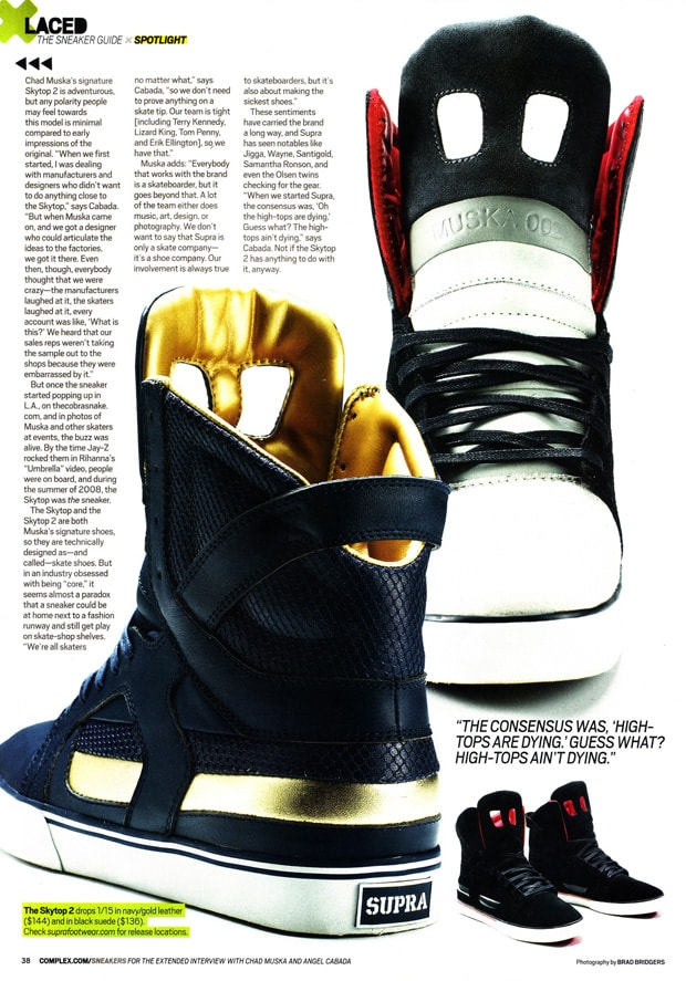 Supra Skytop II 2010 Spring Preview