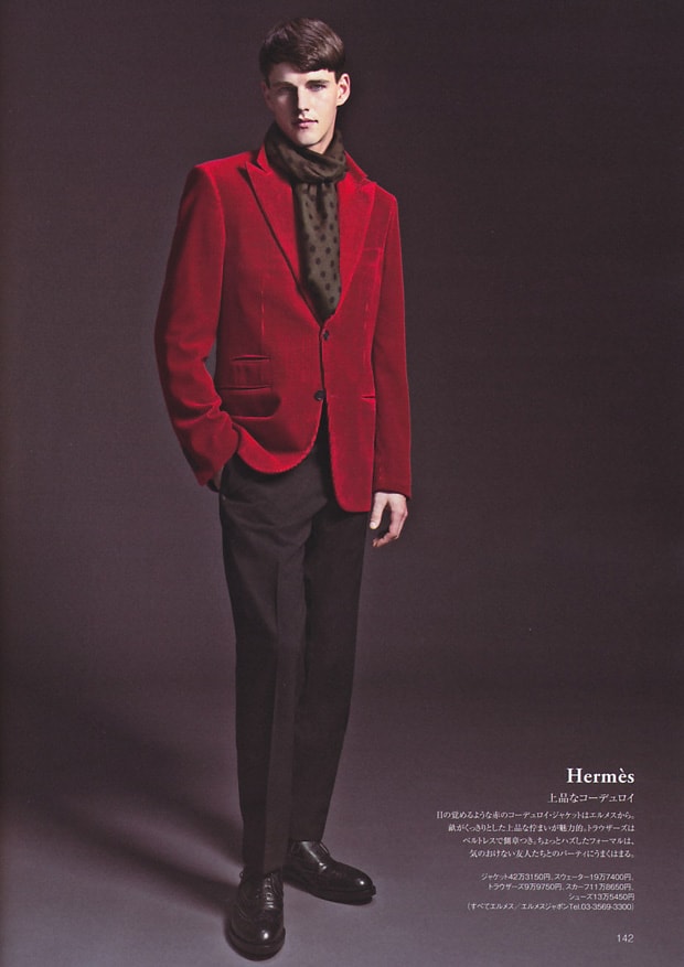 ENGINE Magazine 2010 January "Today's Formal Wear" Editorial