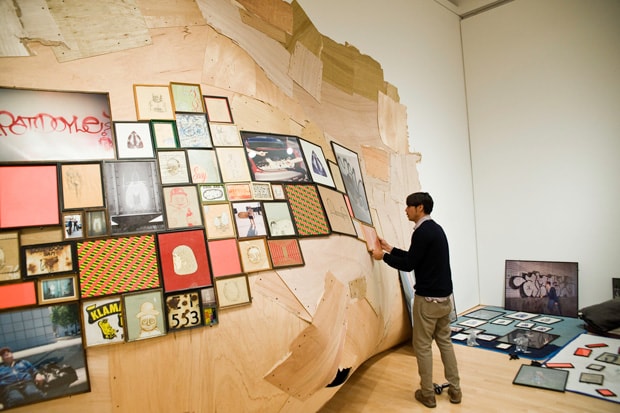 Barry McGee Installation at SFMOMA 75th Anniversary Exhibition