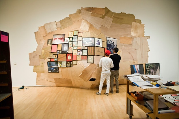 Barry McGee Installation at SFMOMA 75th Anniversary Exhibition