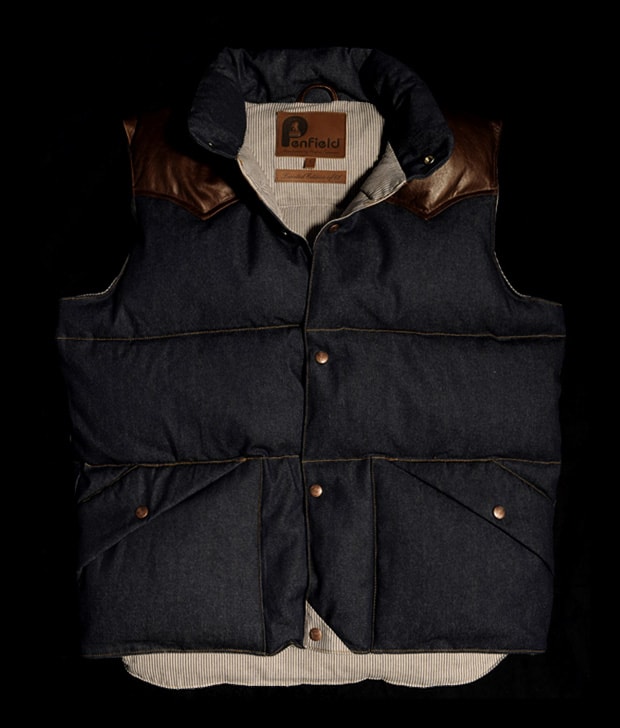 Bread & Butter Berlin x Penfield Denim Down Vest