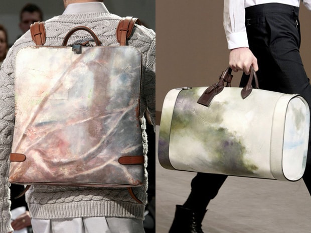 Christian Schoeler for Louis Vuitton Painted Bags