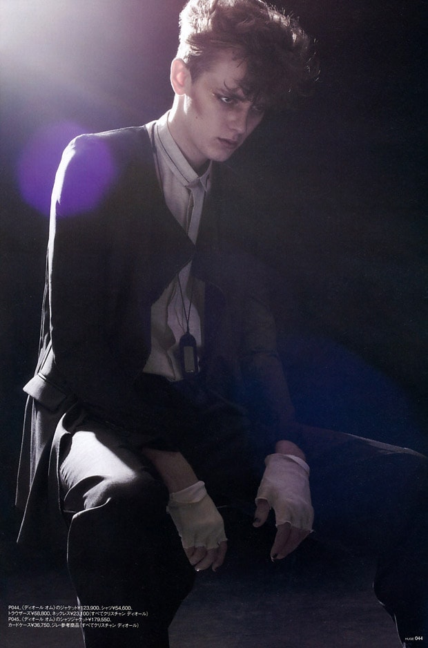 Dior Homme 2010 Spring/Summer Editorial in HUGE Magazine