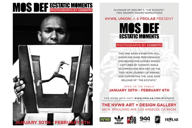 Mos Def - Ecstatic Moments Exhibition