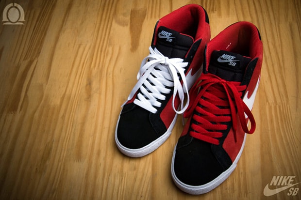 Nike SB Blazer V-Red/White/Black