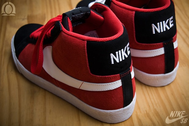 Nike SB Blazer V-Red/White/Black
