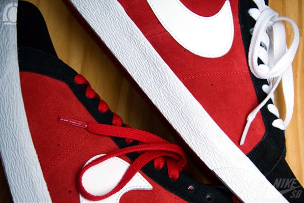 Nike SB Blazer V-Red/White/Black