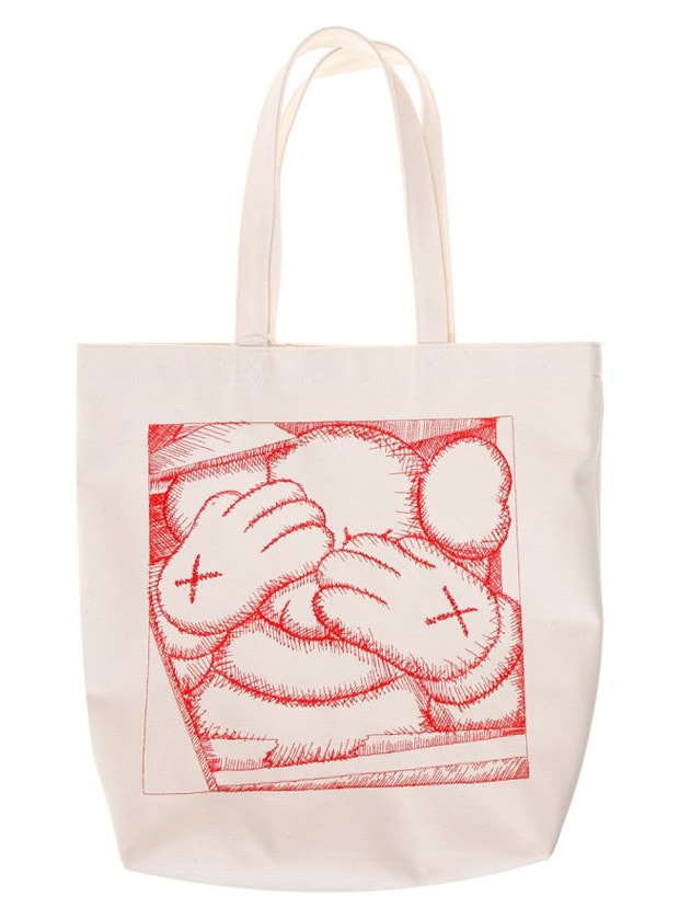 OriginalFake KAWS Tote Bags