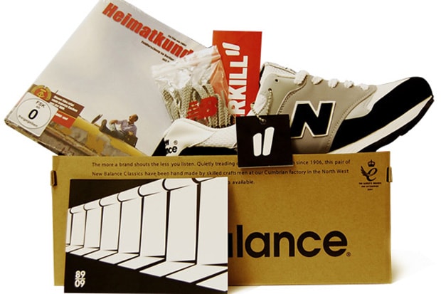 Overkill x New Balance "Berlin Wall" 577 Pack - A Closer Look