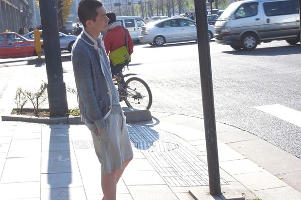 sacai Photoshoot featuring Ryo Kase